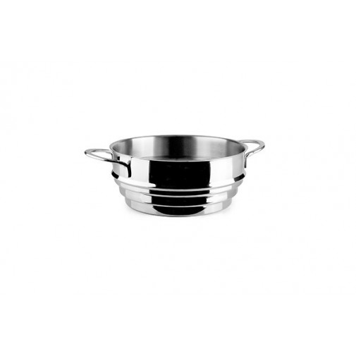 Cocedor Vapor Cestillo Inox Noah 20-22-24cm