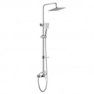 Columna Ducha Extensible Con Grifo Monomando -
