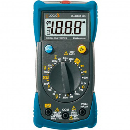 Multimetro Digital Basico 140 X 67 X 30 Mm C-logic