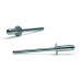 Bralo - Remache aluminio/acero estandar diámetro 6x18mm