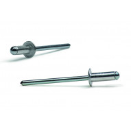 Remache Estandar Cabeza Alomada Ø 3,2 X 15 Mm, Aluminio/acer