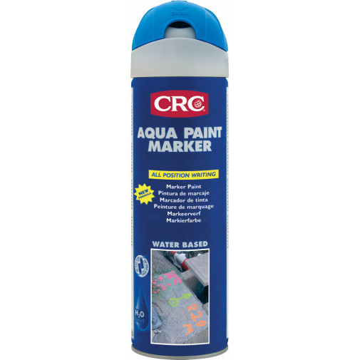 Pintura Marcaje Crc Azul Spray 500ml Aqua Paint 30013-aa Crc