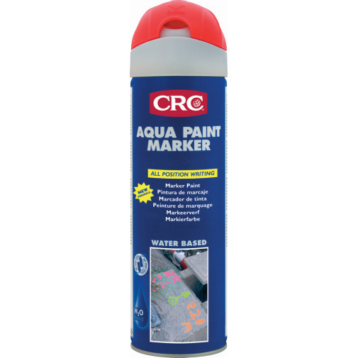 Pintura Marcaje Crc Rojo Spray 500ml Aqua Paint 30009-aa Crc