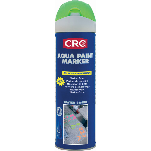 Pintura Marcaje Crc Verde Spray 500ml Aqua Paint 30012-aa Cr