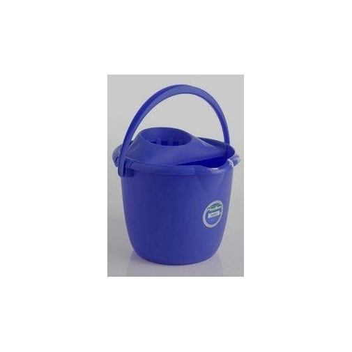 Cubo Agua 14 Lt 37x34x28cm Con Escurridor Tes Rdo 6214l-azul