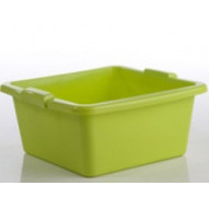 Barreño Agua 20 Lt Cuadrado Tes Pl Surt 38x38x19cm 6578l