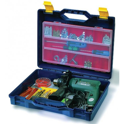 Caja Herram 385x330x130mm Estuche Pp Az N§41 Tayg