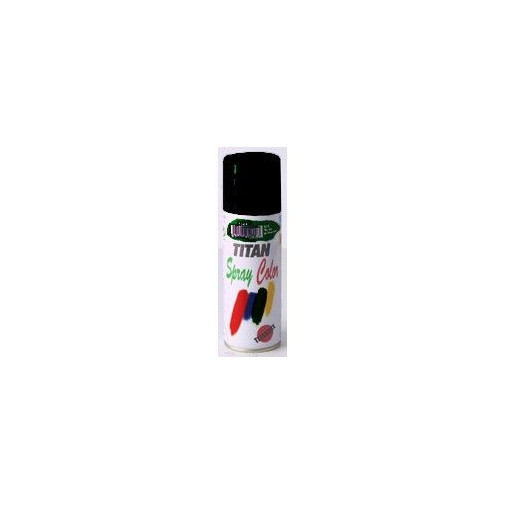 Esmalte Laca Satinado Titanlak Negro Spray 400ml 1401