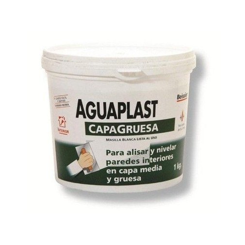 Masilla Aguaplast Rellenos Blanca Interior Tarro 1kg 820