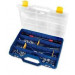 Tayg 46-26 Estuche organizador con separadores móviles, 2000 W, 240 V, Azul, Transparente, Amarillo, 378 x 290 x 61 mm