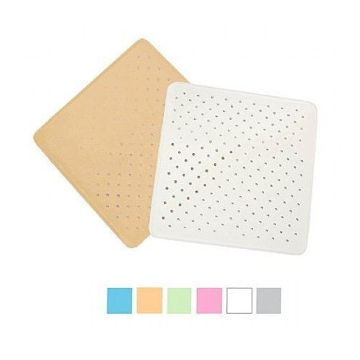 Alfombra Baño Antides. 43x43cm Ducha Bl Dintex