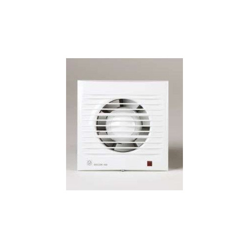 Extractor Baño Axial 95m3/h Extrapl. C/a Bl Decor 100-c S&p