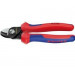 KNIPEX 95 12 165 Tijeras cortacables con mangos confort bruñido 179 mm