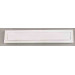 Arregui C613 Bocacartas de Acero, c-610, 342 x 73 mm, Blanco