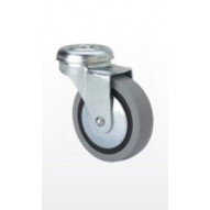 Rueda Gir 050mm 1-0218 Ag/pas 022kg.liso Gom N/g Bd Pgi Alex