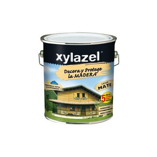 Protector Lasur Para Madera Mate Roble 750ml Xylazel Plus