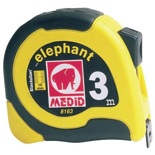 Flexometro Medic C/f 03mt-16,0mm Medid