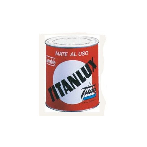 Pintura Sintet Lavable Mate Titanlux Al Uso Blanco 016034534
