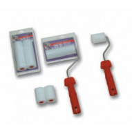 Rodillo Pint Mini 10 Cm Estucar Poro 3 Espuma Rulo Pluma