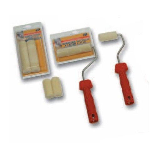 Rodillo Pint Mini 11 Cm Barnizar Y Lacar Velour Rulo Pluma