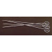 Sauvic 04356 Brocheta de Barbacoa Inoxidable
