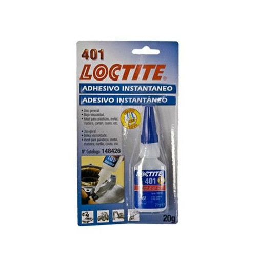 Adhesivo Instantaneo 20 Gr Loctite 401 Loctite