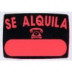 Cartel Señal 50x35cm Se Alquila Radiante Glasspack Superl.