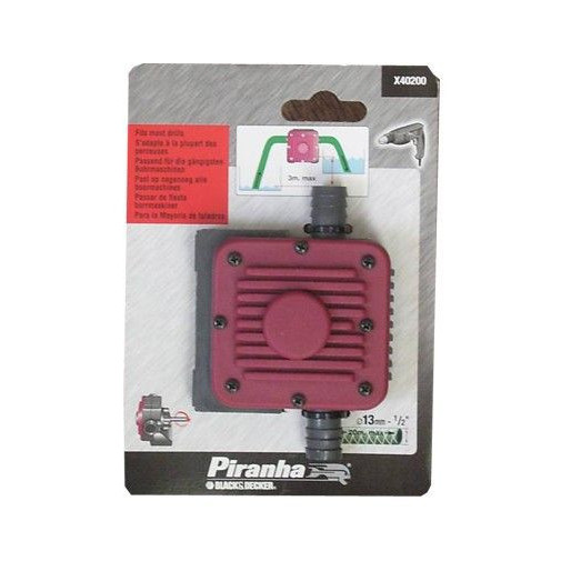 Bomba Liquidos H6 Para Acoplar A Taladro 1200l/h Piranha