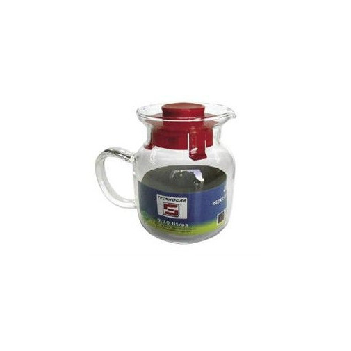 Jarra Microond. Estand. 0,4lt Vidrio Tecnhogar