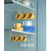 Rayen | Colgador para Copas y Tazas | Ahorra Espacio en tu Cocina Ancho máx. balda: 2 cm, Medidas: 25 x 7 x3 cm, blanco
