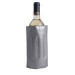 Metaltex Enfriador DE Botellas con Velcro 'Cool', Acero Inoxidable, Plateado, 2.7 x 14.5 x 23 cm