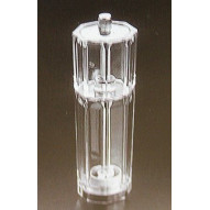 Molinillo Pimienta 16cm Man. Con Salero Acril Metaltex