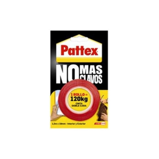 Cinta Adh D/cara Precortada Espuma Pe Ro No Mas Clavos Patte