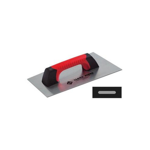 Llana Alb. 300x150mm M/c Bimat. Lisa Inox Rubiflex Rubi