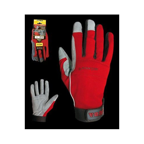 Guante Mecanix  T-8 Rojo 270-r
