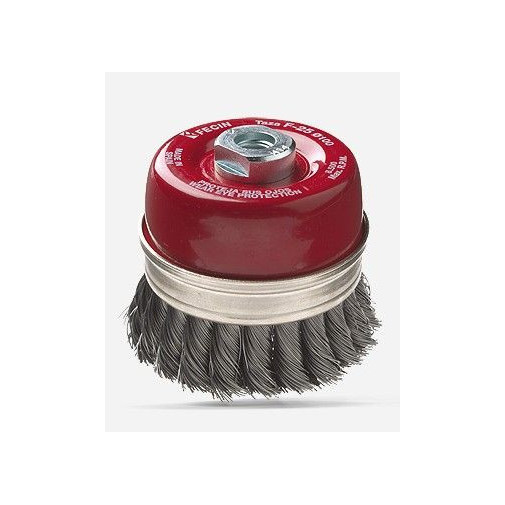Cepillo Ind Taza Amoladora 100 Mm / 0,8 Mm Al.trenz Fecin
