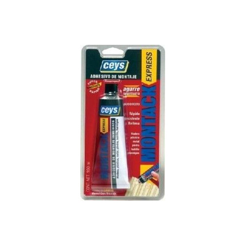 Pegamento Montaje "montackexpress" Tubo 100ml 527236 Blister