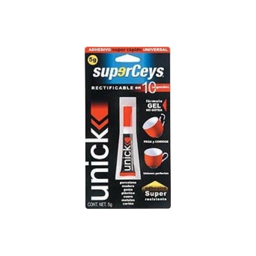 Pegamento Instantaneo Flexible Unick 3gr. 504203