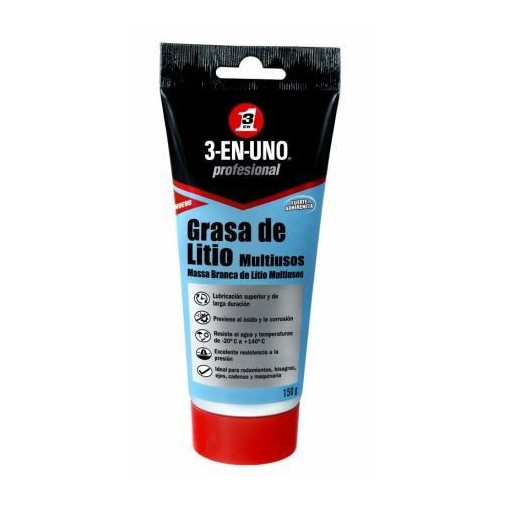 Grasa Lubricante Litio Multiuso 3-en-uno 150 Gr