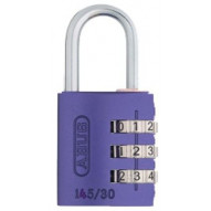 Candado Seg 30mm Comb. Programable Lila Abus
