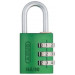 Abus 145/30_VERDE - Candado aluminio combinacion 30mm 3 dígitos verde