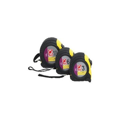 Flexometro Medic C/f 06mt-25,0mm Funda Goma Medid