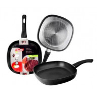 Sarten Coc Grill 26x26cm Liso Indubasic Alu.forj Ibili