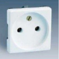 Base Enchufe Bipolar Blanca Serie 27 27431-65