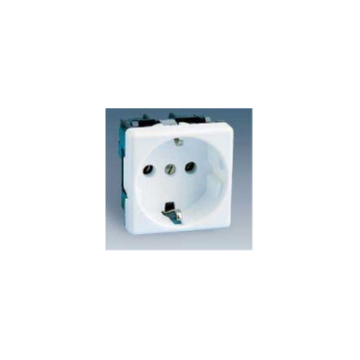 Base Enchufe Bipolar C/ T.tierra Blanca Serie 27 27432-65