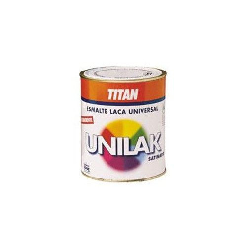 Esmalte Laca Al Agua Satinado Unilak Negro 1401 750ml