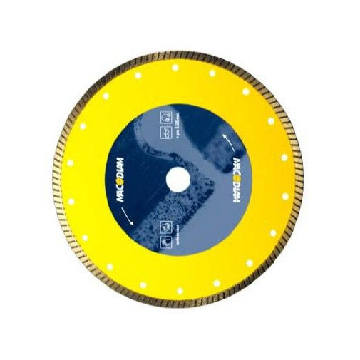 Disco Corte Porcelan. B/cont 230x1,8x8mm Turbo Diam Macodiam