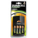 Duracell Cargador de batería CEF14 de 4 horas, con baterías recargables incluidas, AA+AAA