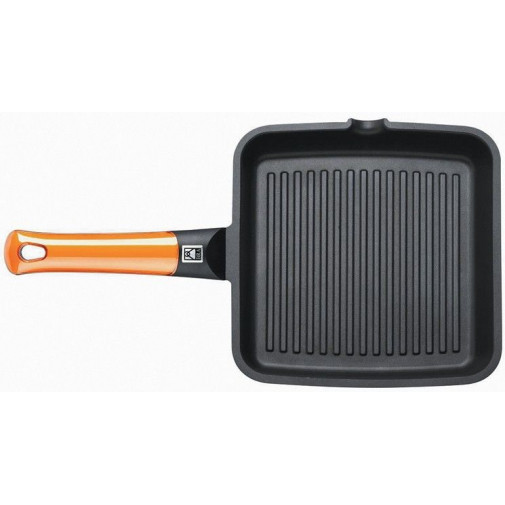 Grill Plancha 28x28cm Rayas C/m Ind Al/fu Nar Efficient Bra