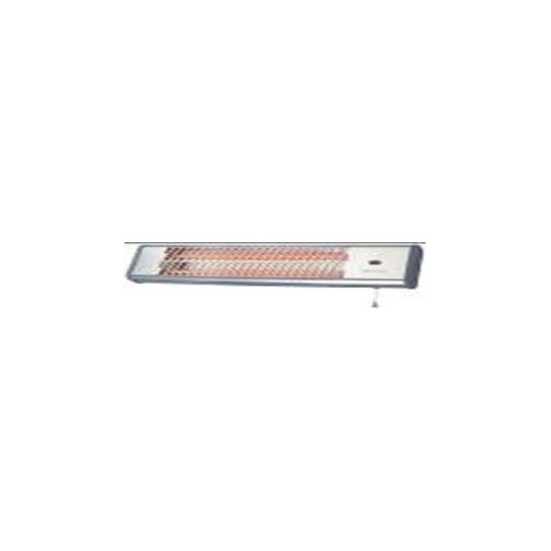 Estufa Elec Baño 600/1200w Cuarzo 2 Barras Vivah